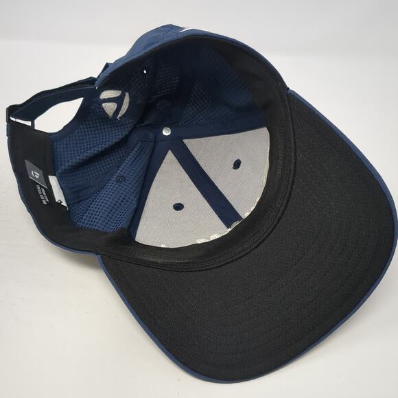 TaylorMade TP5 Sim Strapback Hat Blue One Size Embroidered Outdoor - Picture 7 of 10